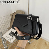 Famous Shoulder Messenger Bags Triangle Cover Women Purse and Handbags