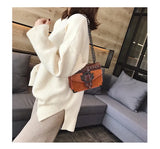 Retro Rivet Crossbody Bag Female Messenger Bag