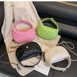 Camellia Flower Crossbody Bag for Women Diamond Embroidery Mobile Storage Bag