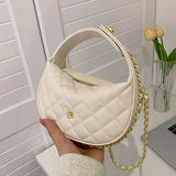 Camellia Flower Crossbody Bag for Women Diamond Embroidery Mobile Storage Bag