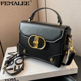 High Sense PU Leather Crossbody Bag Clutches Women's Bag