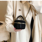 Vintage Suede Leather Messenger Bag Lady Tote