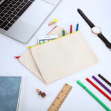 FGGS-12Pcs Multipurpose Cosmetic Bag Makeup Pouches with Zipper Canvas Bag