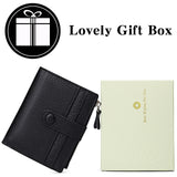 FIRD Anti-Theft Brush Wallet Women's Short Leather Large Capacity