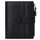 FIRD Anti-Theft Brush Wallet Women's Short Leather Large Capacity