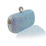 Sequins Clutch Purse Evening Bag Chain Messenger Handbag