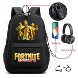 Anti-theft Kids School Backpack with USB Charging Port