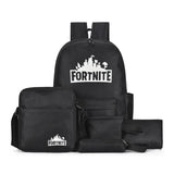 Canvas Backpack Set for Women Men Teens Girls Boys School Bags