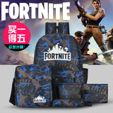 Canvas Backpack Set for Women Men Teens Girls Boys School Bags