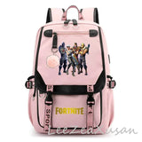 Unisex School Backpack Women/Men Pattern School Bag Teenagers Laptop