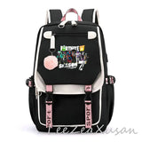 Unisex School Backpack Women/Men Pattern School Bag Teenagers Laptop