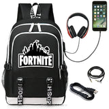 USB Charge School Backpack for Teenage Boys and Girls