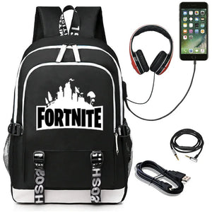 USB Charge School Backpack for Teenage Boys and Girls