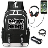 USB Charge School Backpack for Teenage Boys and Girls
