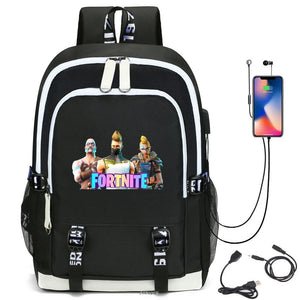 USB Charging Travel Backpack Student Bag Large Capacity