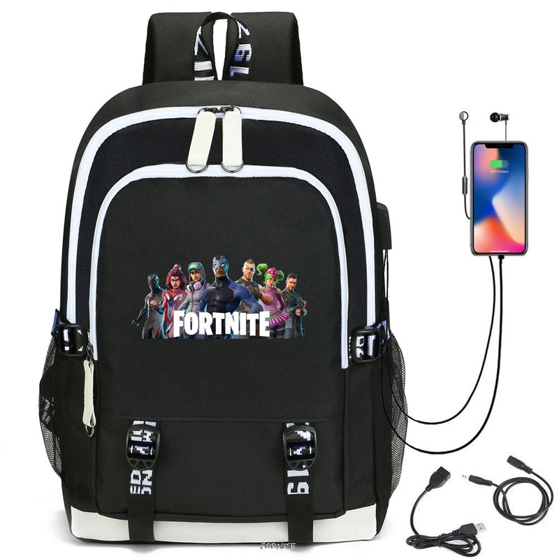 USB Charging Travel Backpack Student Bag Large Capacity