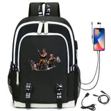 USB Charging Travel Backpack Student Bag Large Capacity