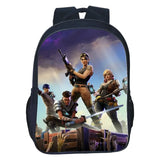 FORTNITES Game Print Teenager Boys Girl Backpack School Bags