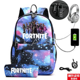 USB Backpack Women Men Teenager School Bag Women USB Travel Rucksack