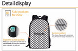 16 inch Musical Note Printed Daypack for Kids Boys