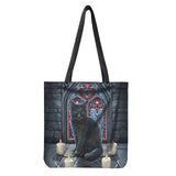 Magic Cat Print Shoulder Bag Tote Bag
