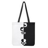 Dog Paw Printed Ladies Shoulder Bag