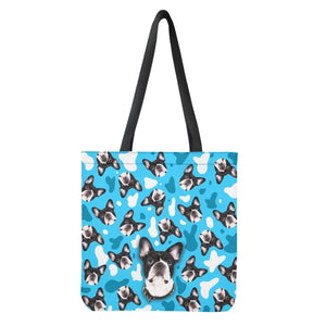 French Bulldog Print On Demand High Ladies Shopping Backpack