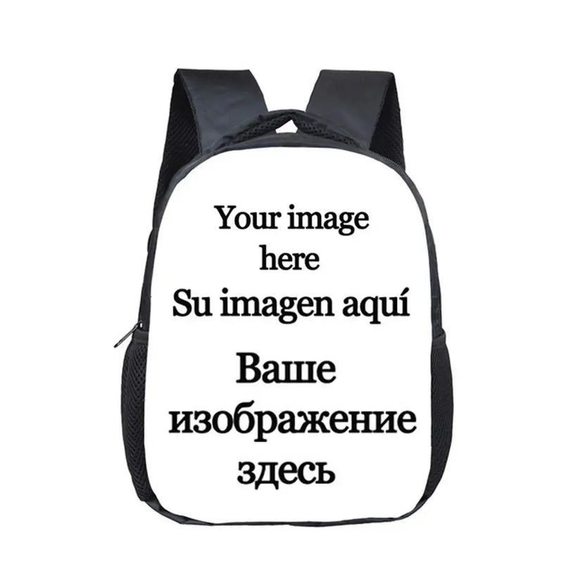 Wolf Print Kindergarten Bookbag for Kids