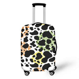 Camouflage Sunflower Print Airplane Travel Accessories Luggage Cover Protector