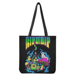 Cartoon Mushroom Printed Tote Outdoor Women Shoulder Bag