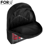 Kids School Bus Funny Print Preschool Kindergarten Book Bag Boys Girls