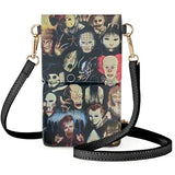 Clown Pattern Shoulder Bag - PU Material