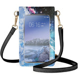 Colorful Mushroom Animation Mobile Phone Bag One Shoulder Bags