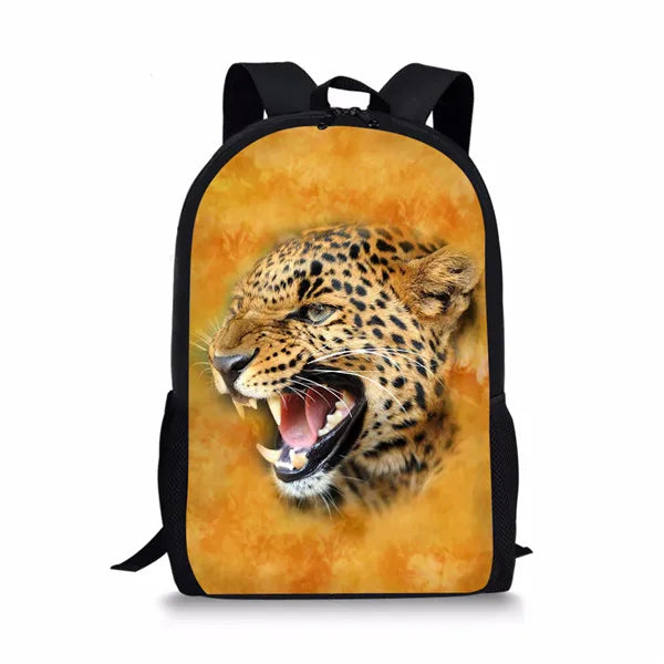 Teen Girls Crazy Horse School Bag 3d Animal Owl Schoolbag