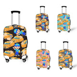 Printed Luggage Cover Elastic Dust Cover for Men Women