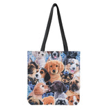 Dog Print Casual Street Women's Shoulder Bag Large Capacity