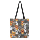 Dog Print Casual Street Women's Shoulder Bag Large Capacity