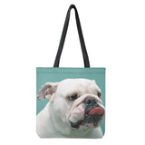 French Bulldog Print Large Capacity Travel Backpack Women Shoulder