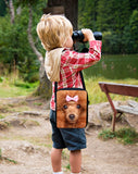 Wolf Shoulder Bag Mini Crossbody Children Boys Messenger Bags