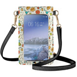 Diagonal Mobile Phone Bag Cartoon Chemical Experiment Doctor Shoulder Bags