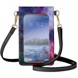Dreamy Starry Sky Phone Bag Lady Wrist Pack Rocket Cellphone Bags