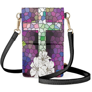 Floral Print Easter Phone Case Messenger Bag