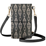 Ethnic Abstract Art Shoulder Mobile Phones Bags Geometric Vintage Square