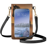 Galloping Steed Pattern Bag 3D Horse Shoulder Pouch Unisex