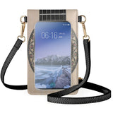 Guitar String Design Messenger Bag Women's Make-Up