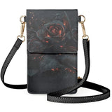 Ice Rose Cellphone Bag Fire Roses Lady Handbag