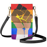 Lesbian Gay Love Cell Phone Bag Strap Woman Cosmetic Bags Purse Ladies