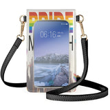 Love Is Love Women's Cell Phone Bag Pride Words Printing Messengers Female Walle