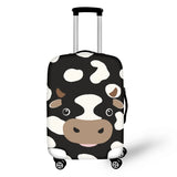 Cow Print Luggage Cover & Airplane Travel Accessories