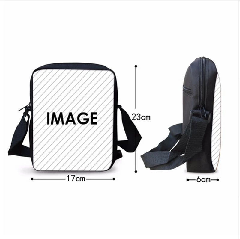 Small Beagles Pet Dog Printed Women's Messenger Bag for Girls